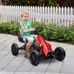 Pedal Go Kart W/eva Tyres, Handbrake | Red