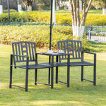 Tete-a-tete Chair 2-seater W/ Table