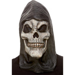 Hooded Skeleton Latex Mask