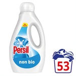 53w Non Bio Liquid Detergent For Sensitive Skin 1.54l | Set of 4