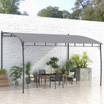 Outsunny Metal Pergola Outdoor Gazebo Uv-resistant Sun Shade Shelter