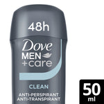 Men+care Stick Clean Comfort Antiperspirant Deodorant 50ml, 3 Pack