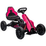 Pedal Go Kart W/eva Tyres, Handbrake | Pink