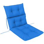 Adirondack Chair Cushion Rocking Chair Cushion W/ Ties | Blue