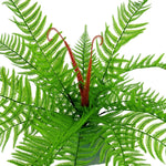 Artificial 60cm Bushy Dixie Wood Fern Dark Green Plant