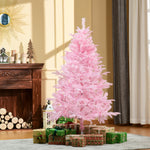 4/5/6ft Automatic Open Christmas Tree, Pink | 5ft | Pink