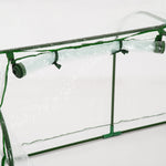 Green Tunnel Greenhouse 200x100x80cm | Silver