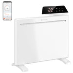 Smart Electric Panel Heater, Freestanding Wall Mounted | 1000w | White