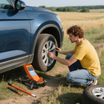 Low Profile Floor Jack, Hydraulic Car Jack | 2.5 Ton | Orange