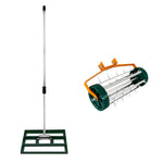 50cm Lawn Leveller & Aerator | Green