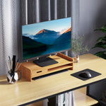 Monitor Riser Laptop Pc Plinth Stand Desktop Organiser
