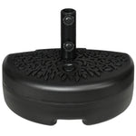 Half Round Patio Umbrella Base For 3.8 Cm Or 4.8 Cm Pole