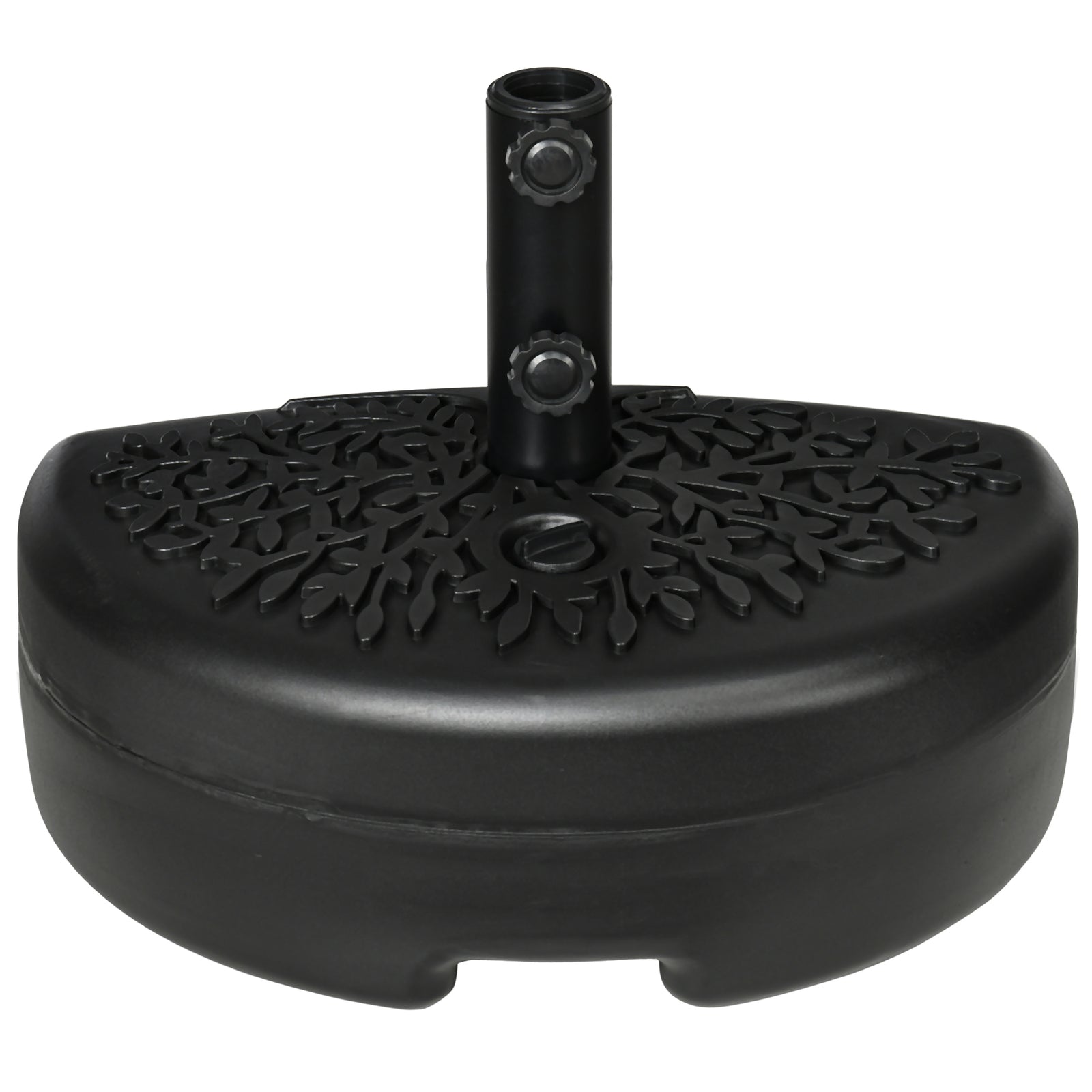 Half Round Patio Umbrella Base For 3.8 Cm Or 4.8 Cm Pole