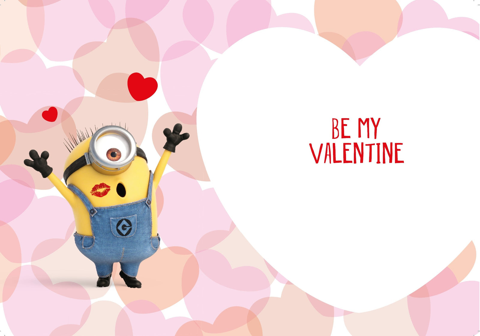 Minions 'i Like You' Valentine's Day Card Official Product