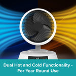 Dual Breeze All Season Hot + Cold Fan & Heater