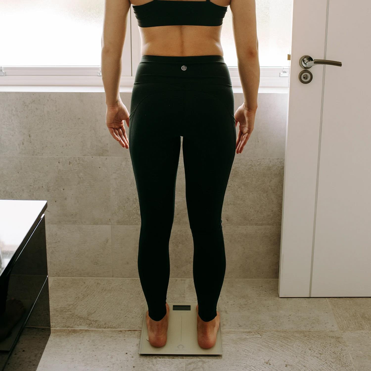 Body Analysis Scale W/ Bmi Report & Daily Calorie Intake Guide | Silver