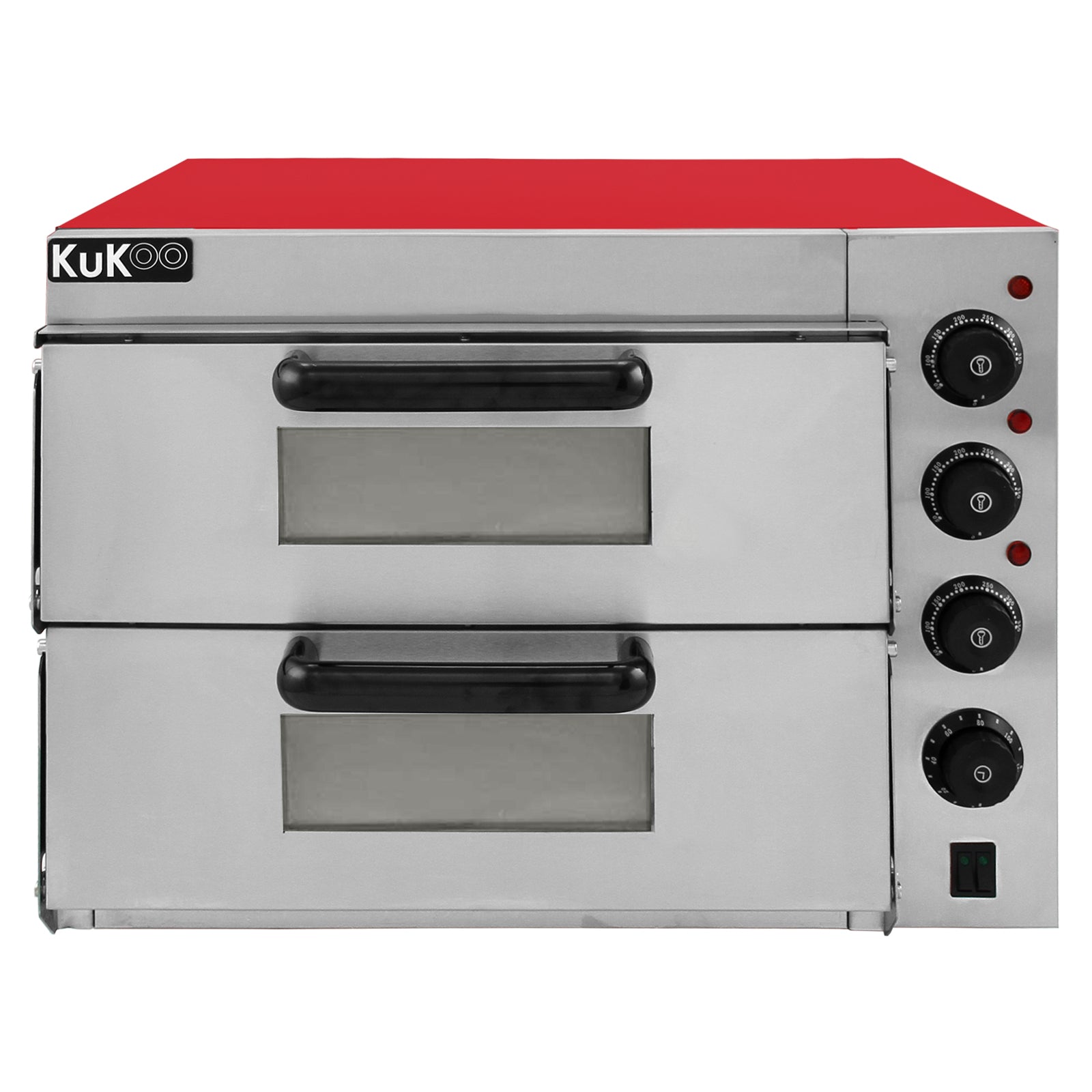 16" Twin Deck Electric Pizza Oven