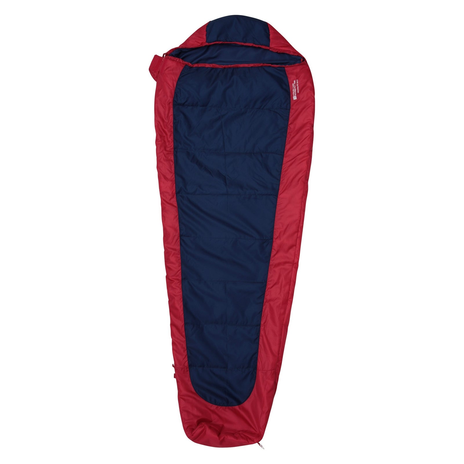 Unisex Adult Right Zip Microlite 500 Midseason Mummy Sleeping Bag | 200cm | Navy Blue