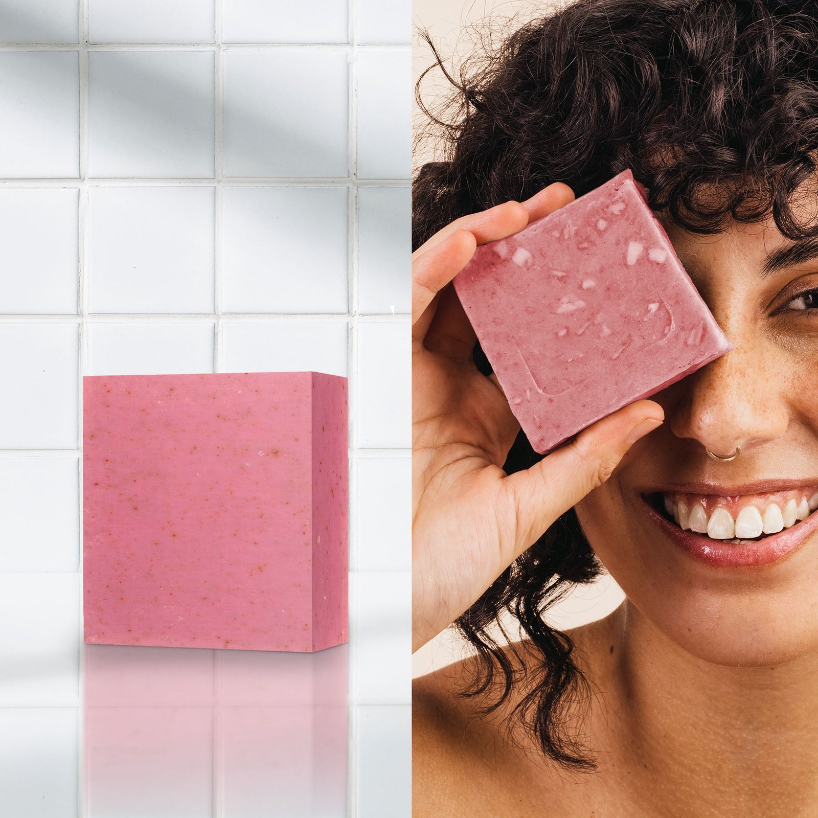 Rose Anti-ageing Facial Cleansing Soap 100g For Hydration And Soothing