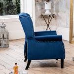 Annapoli Recliner Armchair | Dark Blue