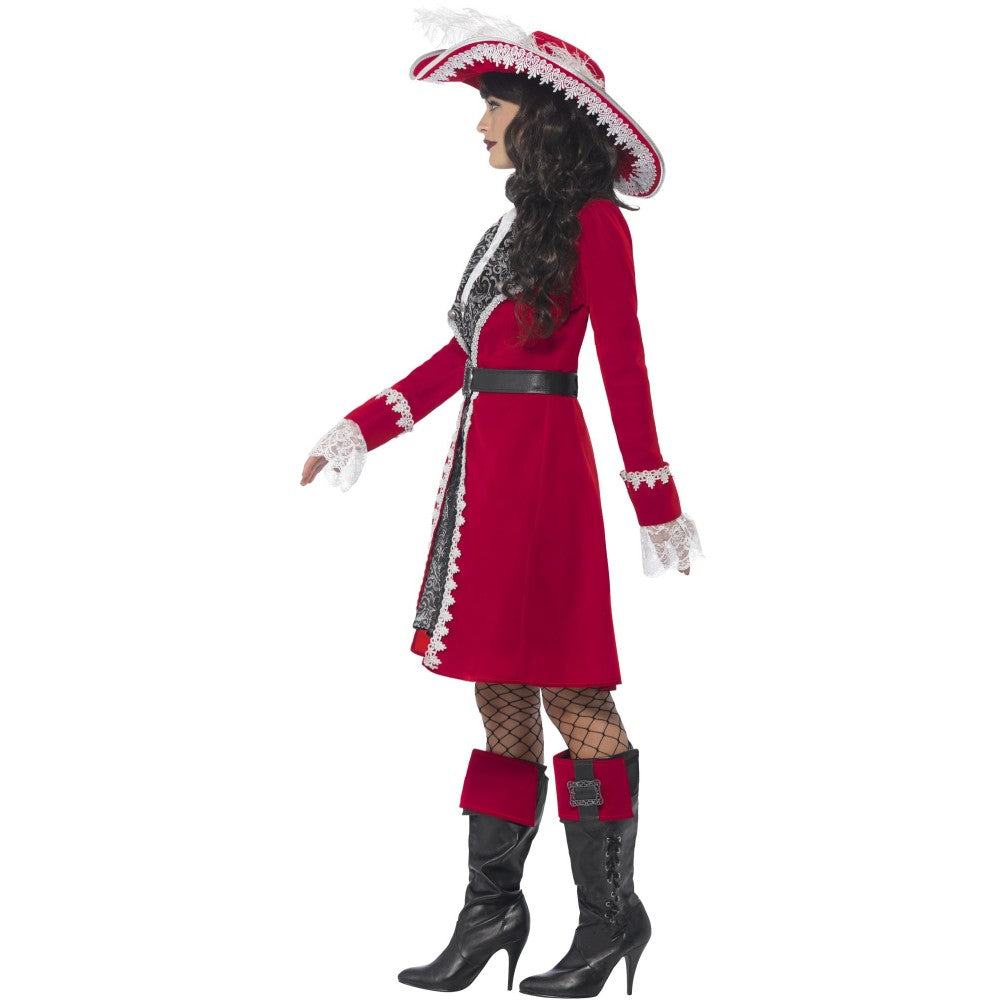 Deluxe Authentic Lady Captain Costume | Plus X1