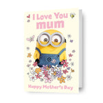 Minions 'i Love You' Personalised Mother's Day Card Official Product