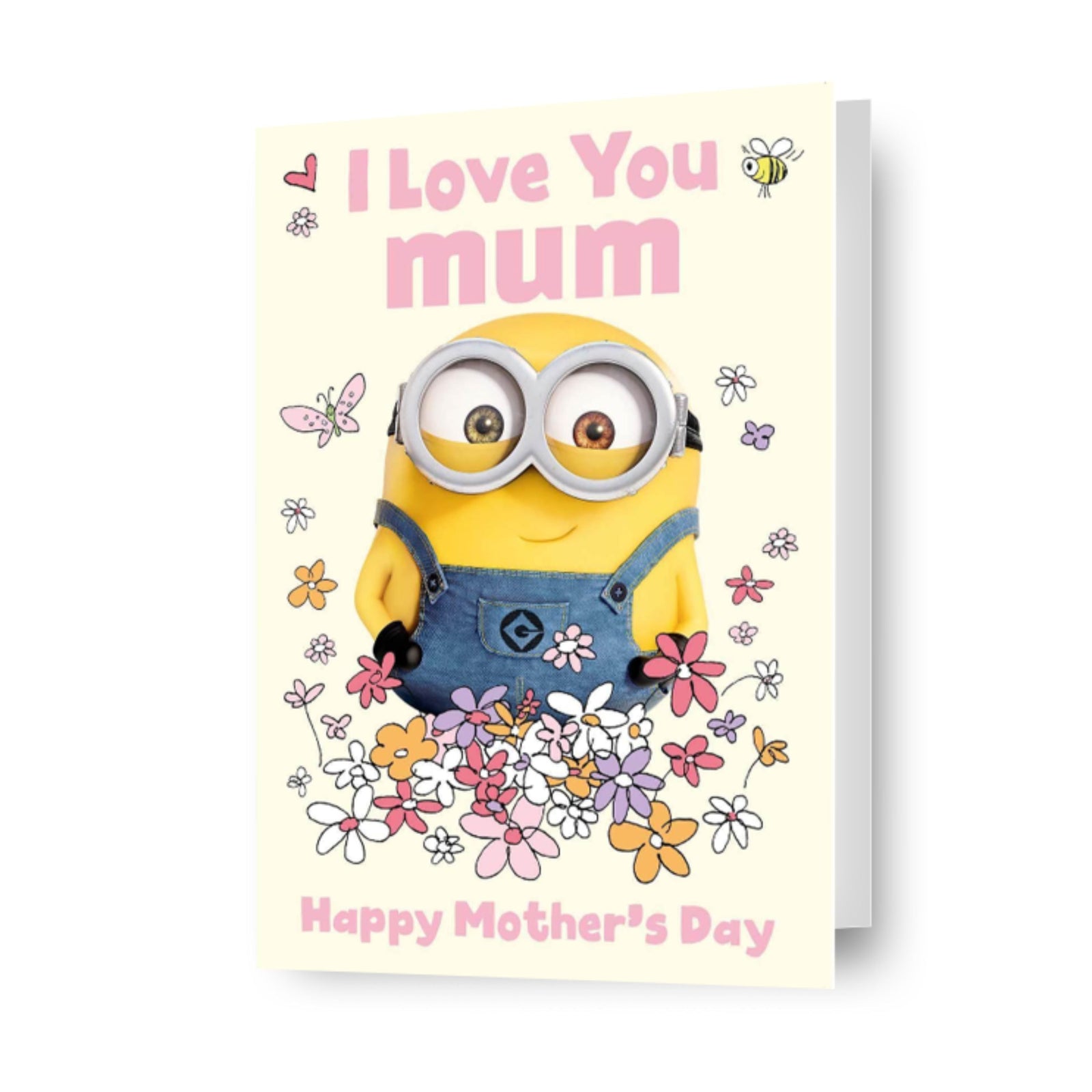 Minions 'i Love You' Personalised Mother's Day Card Official Product