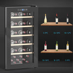 41 Bottle Wine Cooler Fridge, Freestanding