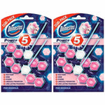 Power5 Pink Magnolia Toilet Rimblock, 55gm, 2 Pack