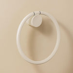 Towel Ring, 20cm Diam, White, Award-winning Design, Geyser Collection