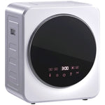 800w Compact Dryer Machine, 4 Kg Small Vented Tumble Dryer, Silver