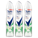 Women Anti-perspirant 72h Nonstop Protection Pure Melon Aloe Deo, 3pk, 250ml | 3