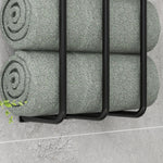 Metal Towel Rack Wall Mounted, 3 Bar Towel Rail