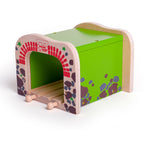 Double Track Tunnel for Wooden Train Sets