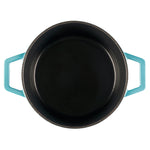 Cooks Professional Cast Iron Casserole Dish 20cm Oven Proof Pan & Lid