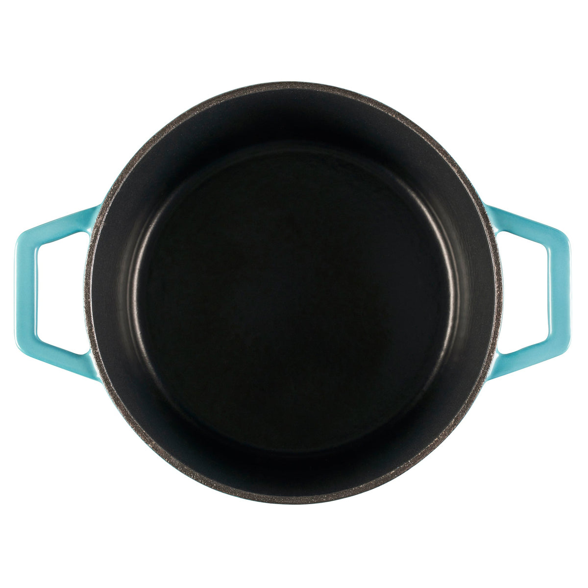 Cooks Professional Cast Iron Casserole Dish 20cm Oven Proof Pan & Lid