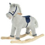 Children's Rocking Horse Ride-on Sound Wood Base Handlebars 36-72 Months