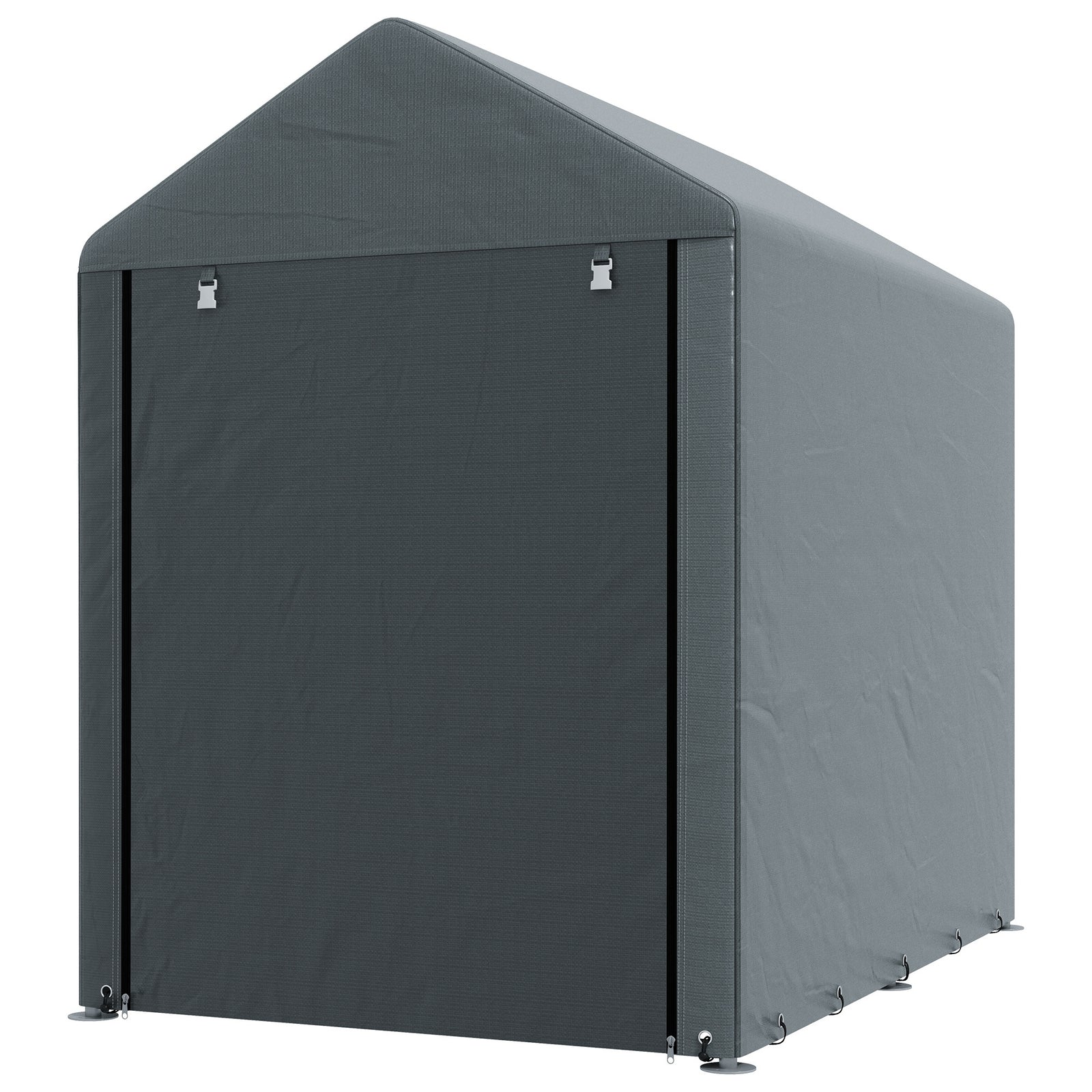 1.2 X 1.8m Portable Garden Shed For Motorbikes, Garden Tools