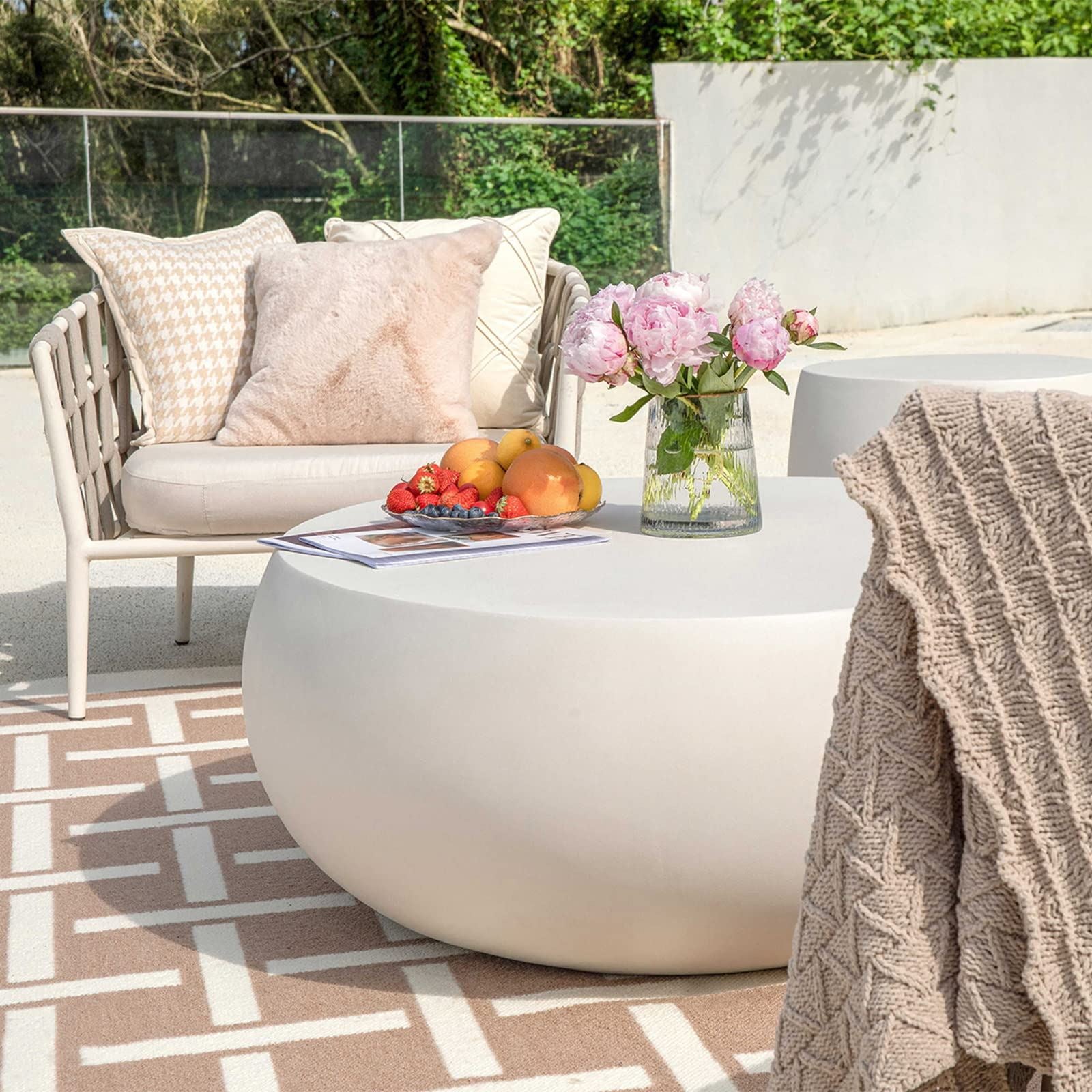 Ikaria Grc Coffee Table | Cream White