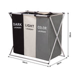 Laundry Basket Large Detachable Dirty Clothes Organizers