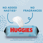 Pure Baby Wipes Perfume-free With 99% Water & Skin Loving Natural Fiber