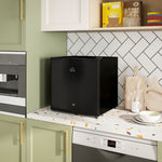 46l Counter Top Fridge Mini Fridge With Lock Chiller Box | One Size | Black