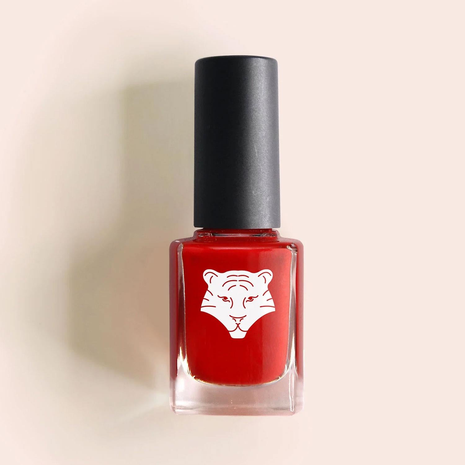 Vegan & Natural Nail Polish Long-lasting Shine, 298 Red
