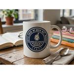 Dyzi Coffee Crew We Brew But Whoops Funny Quote Ceramic Mug