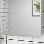 Wall Mounted Bathroom Storage Cupboard With Mirror Led Usb