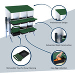 Metal Chicken Nest Box – Sturdy, Hygienic & Organised