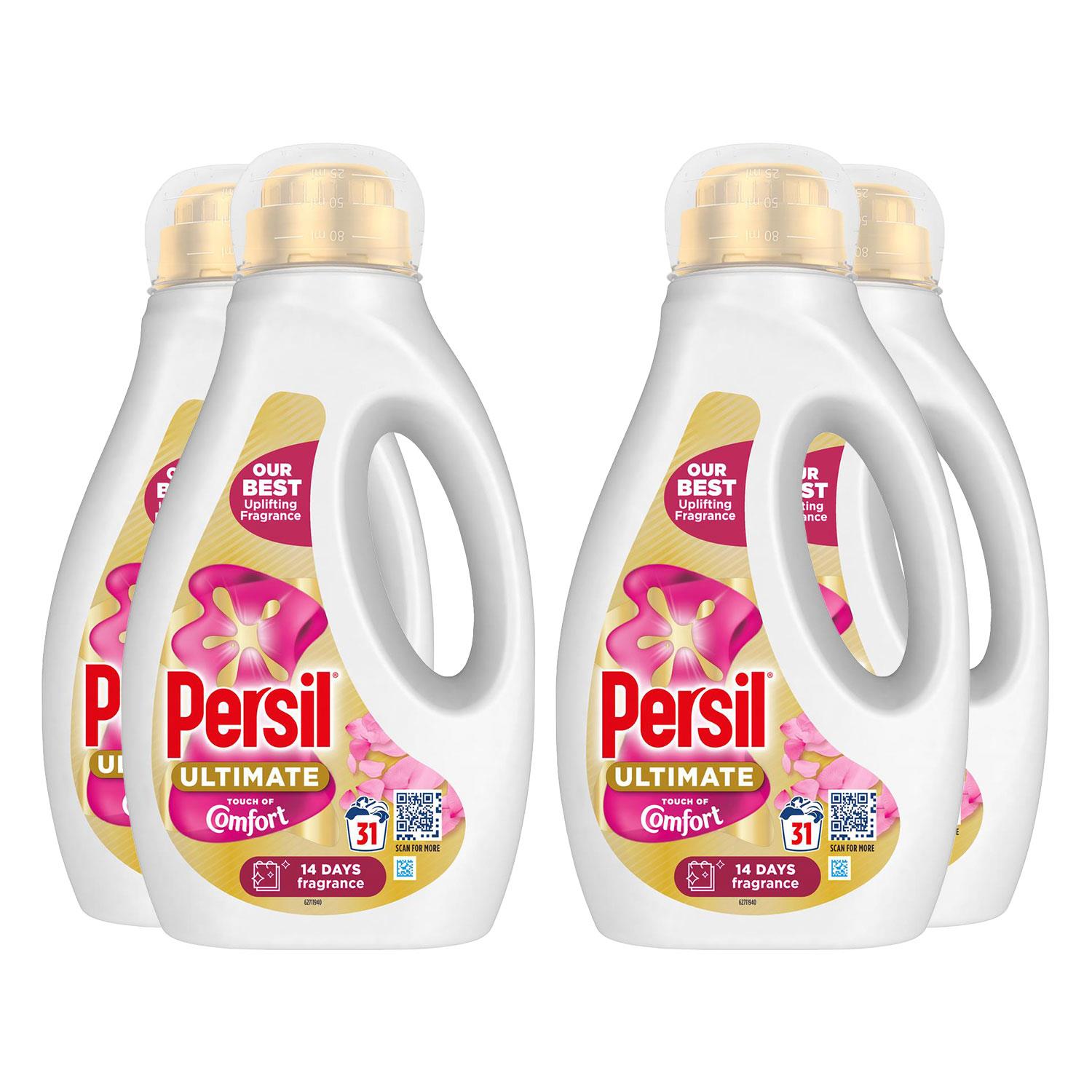 Ultimate Liquid Detergent Touch Of Comfort Stain Removal 31w 837ml | Set of 4