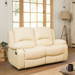 Glendale 2 Seat Manual Recliner Sofa | 2 | Cream