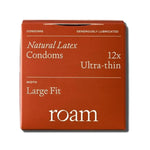 Ultra Thin Condoms For Safer Sex And Contraception Large Fit, 12pcs