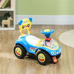 Aiyaplay Ride On Toy, Foot To Floor Design With Music, Light, Horn | Blue